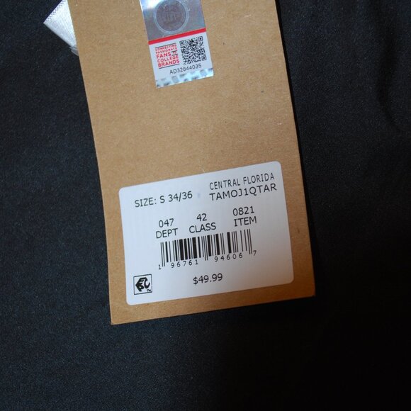 Rivalry Threads Black UCF Central Florida Knights Windbreaker NWT NEW Small - Picture 6 of 7